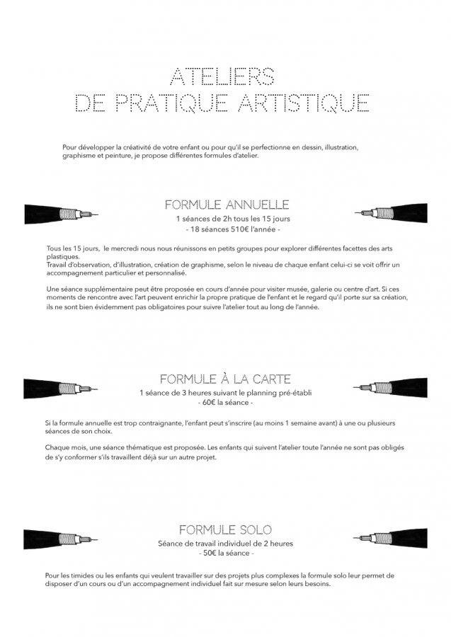 programme cours